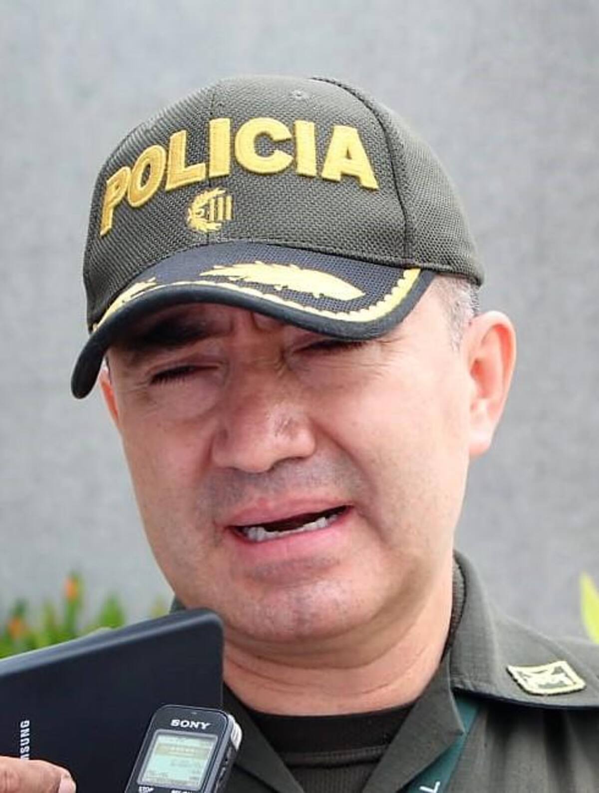 Coronel Carlos Andrés Correa Rodríguez, comandante relevado.