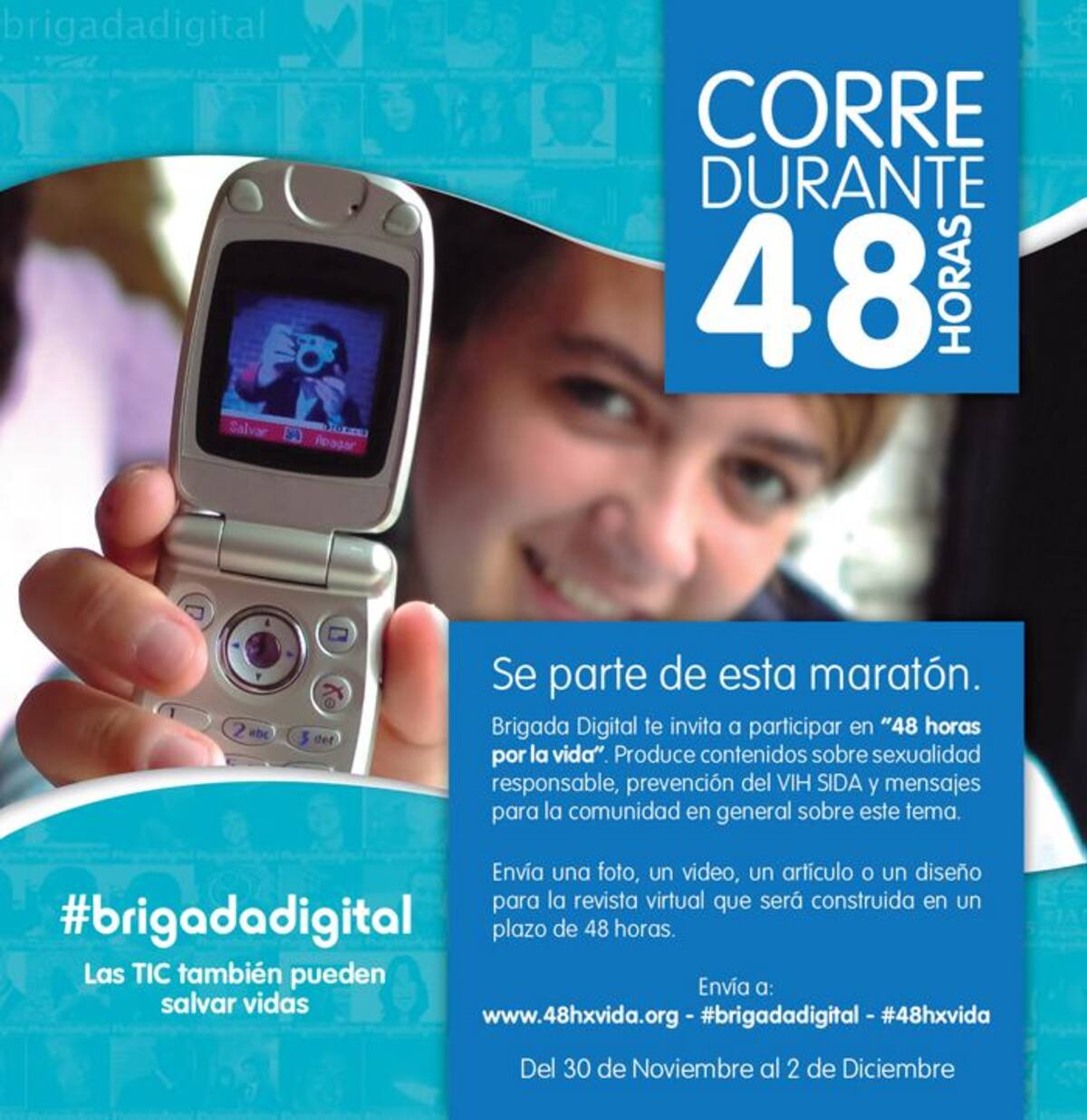 En un tiempo récord de 48 horas se promueve prevención contra el VIH y se crearán producciones de salud sexual y reproductiva. Cortesía