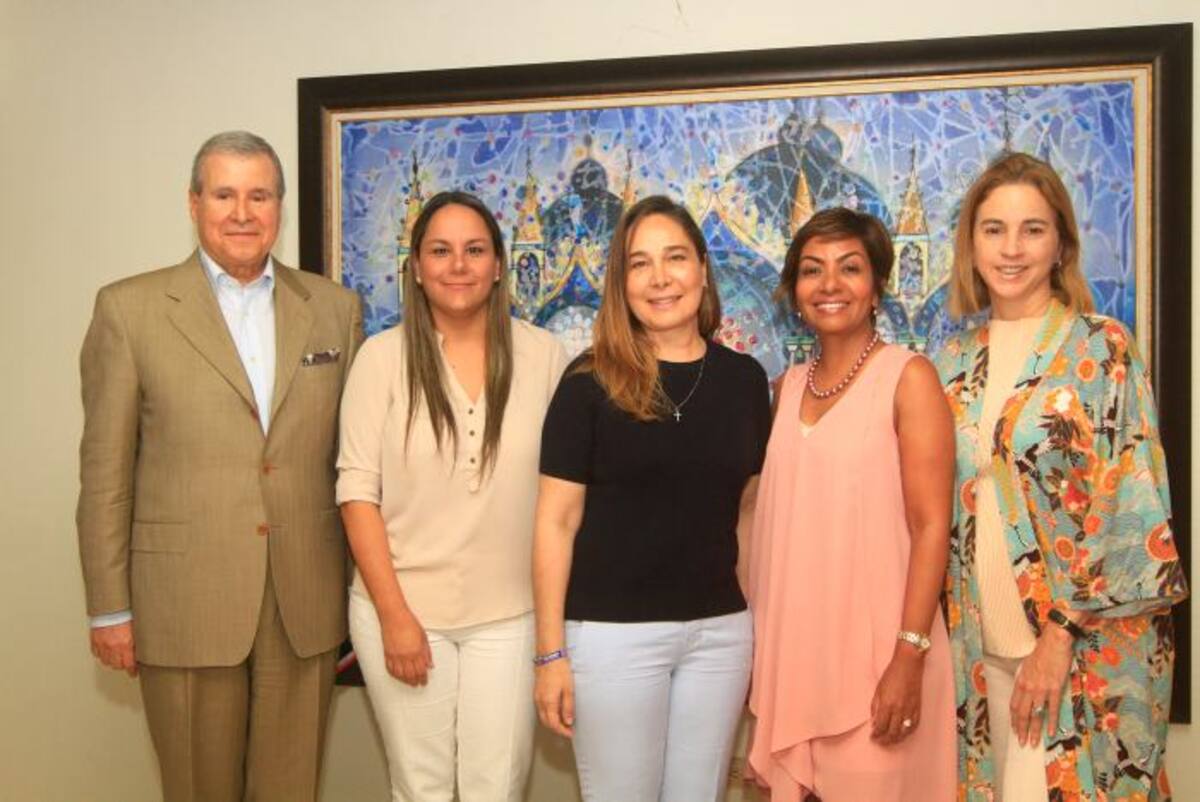 María Camila Salas, María Clara Faciolince, Zully Salazar y María Claudia Páez. Julio Castaño - El Universal.
