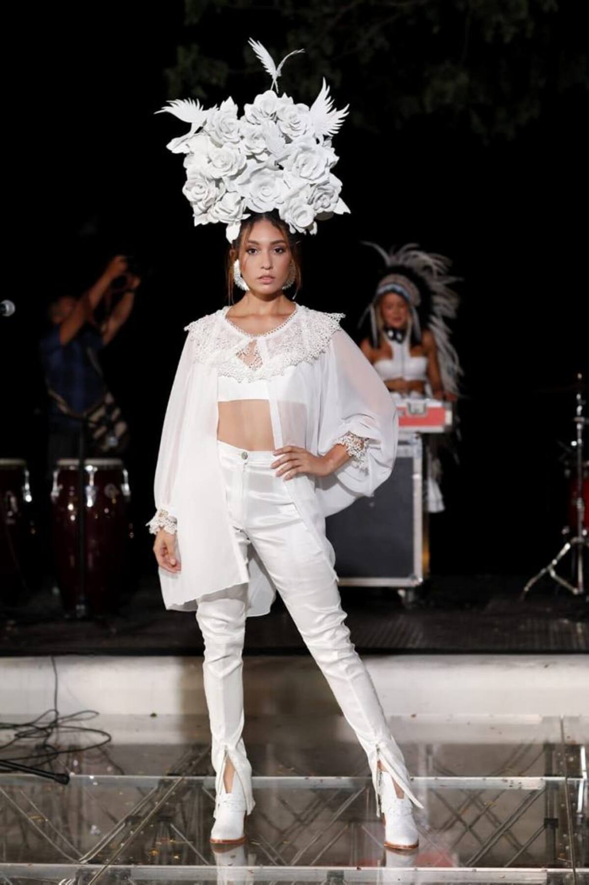 Desfile de modas inspirado en la época antigua de la llamada ‘Ciudad de Dios’. CORTESÍA