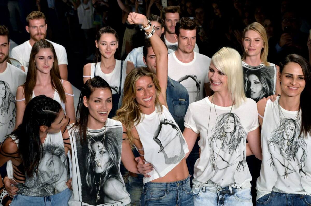 Gisele Bundchen. AFP NELSON ALMEIDA