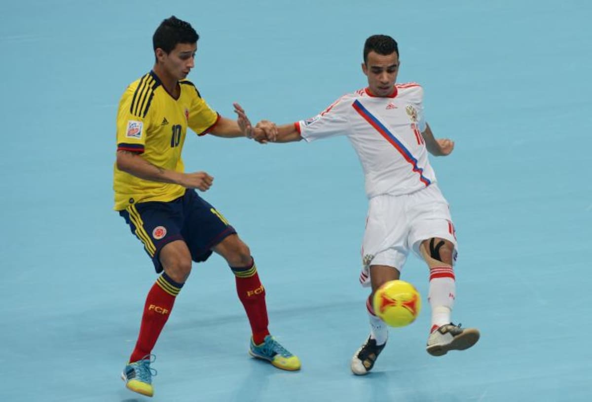 Angellott Caro, figura de Colombia, en el triunfo el miércoles 3-1 ante Ucrania. AFP
