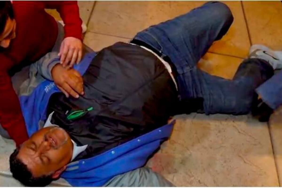 Viral: hombre finge desmayo cuando su esposa descubre su infidelidad
