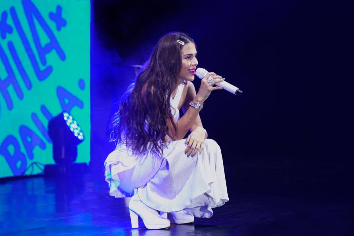 Greicy Rendon Musical ¡Greeicy Rendón se lució en concierto virtual!
