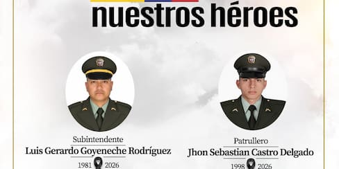 Violento atentado contra la Fuerza Pública dejó dos policías muertos y 2 más heridos