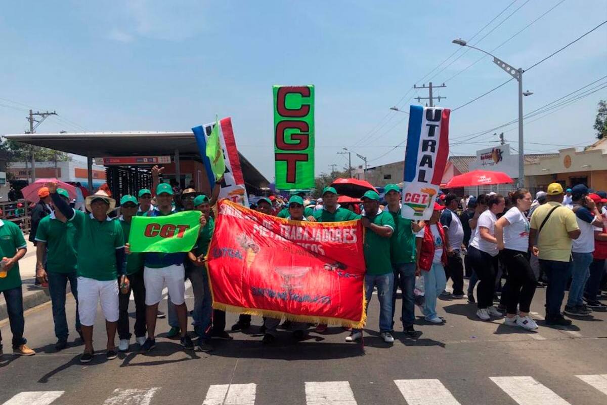 Cerca de 50 mil personas marcharon en el Atlántico