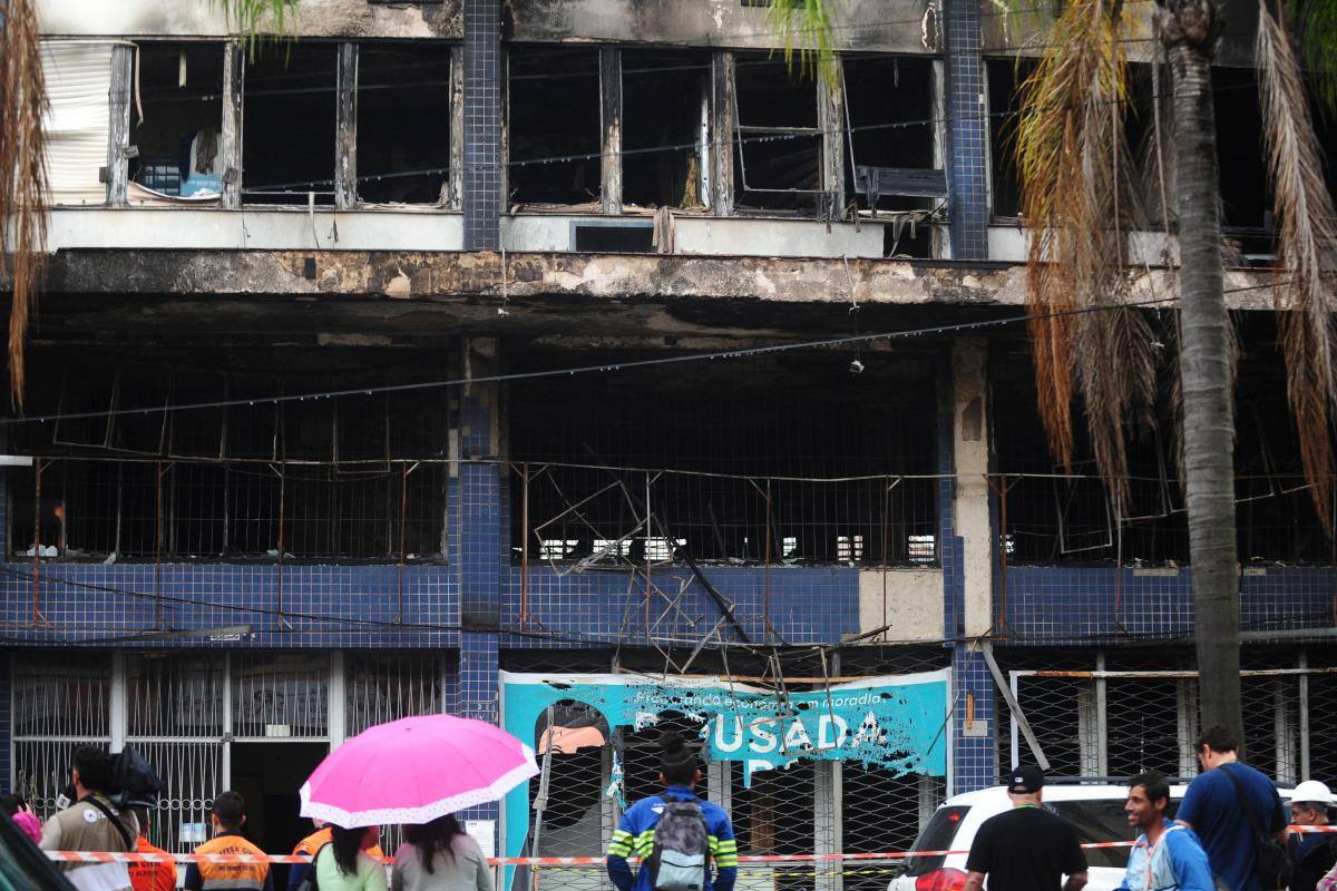 Video: incendio en hotel en sur de Brasil deja 10 muertos