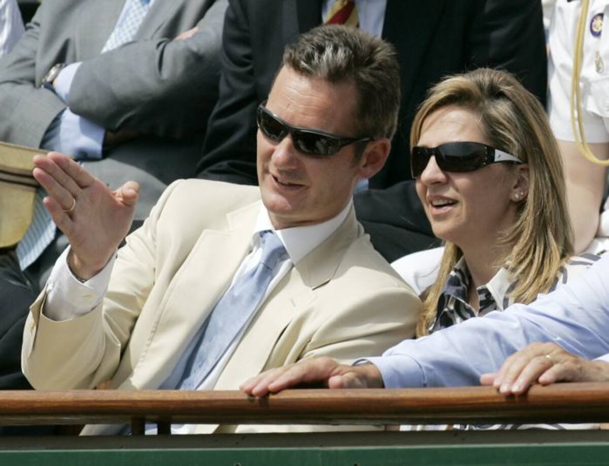 La infanta Cristina y su esposo, Iñaki Urdangarin. ARCHIVO