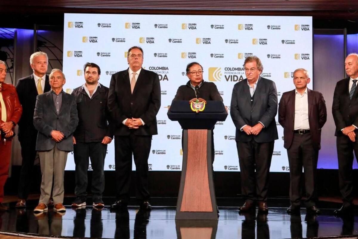 Los resultados de la reunión entre Petro y empresarios del GEA y Gilinski