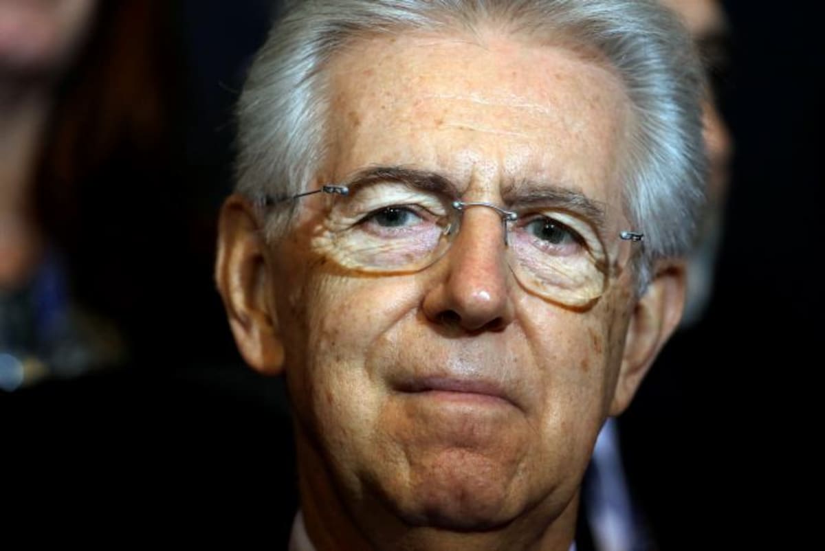 El tecnócrata Mario Monti, jefe de gobierno italiano. AP Gregorio Borgia