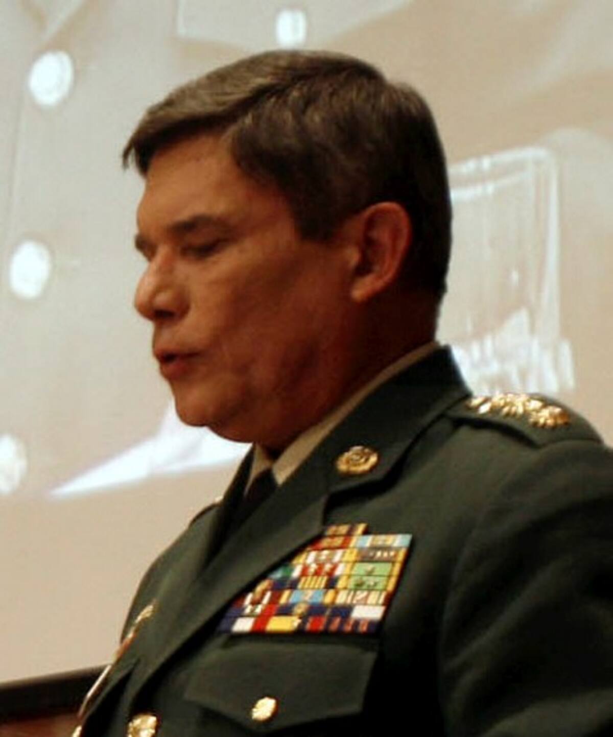 General Freddy Padilla De León, ministro de Defensa encargado.