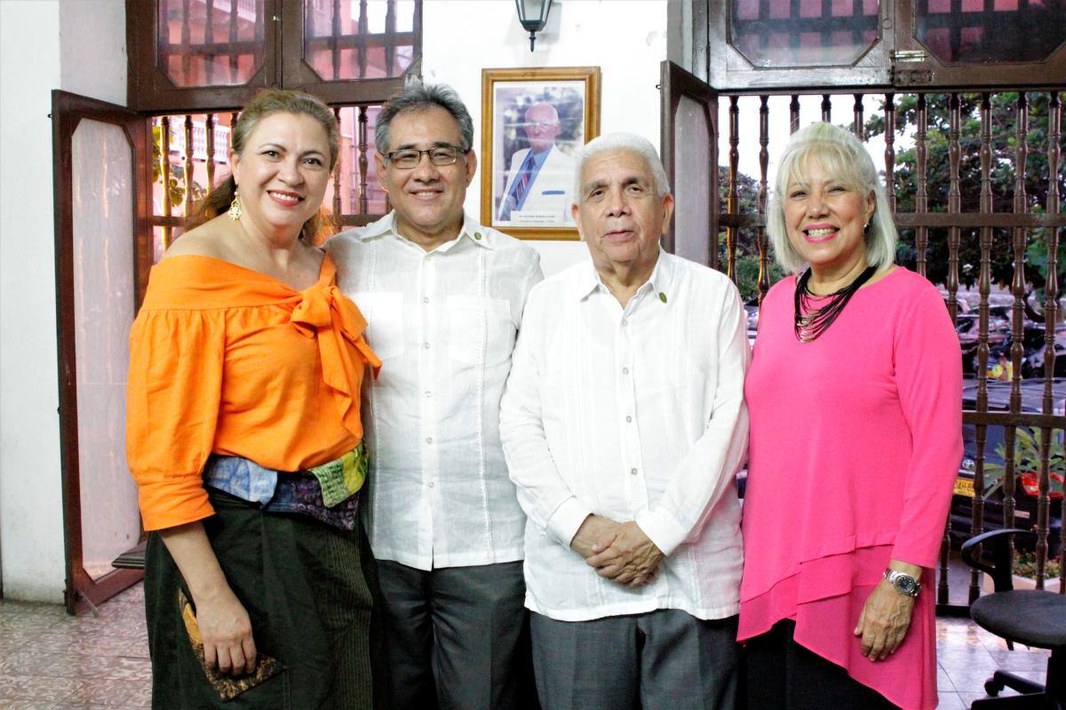 Nelly Rodríguez, Juan Carlos Lozano, Darío Morón y Manuela Berrocal.//FOTOS: NAYIB GAVIRIA - EL UNIVERSAL.