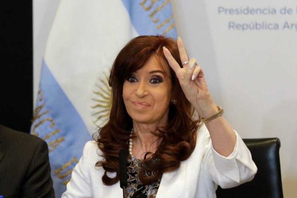 Cristina Fernández de Kirchner. AP Victor R. Caivano