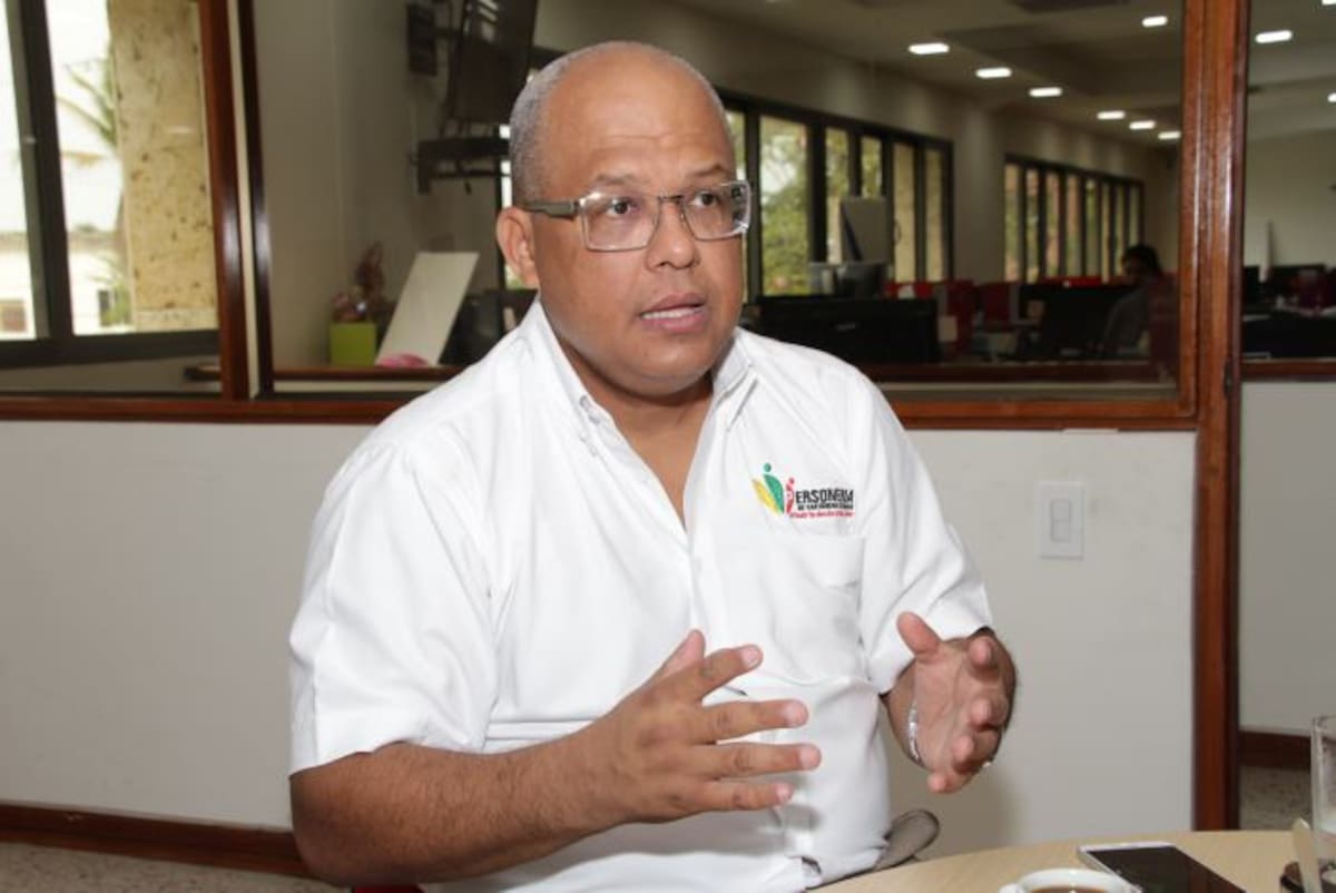 William Matson Ospino, personero Distrital. LUIS APARICIO