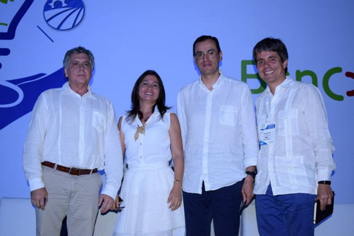 Óscar Mario Ruiz, Rosmery Quintero, Jaime Eduardo Echeverri y Fabio Andrés Montoya. CORTESÍA