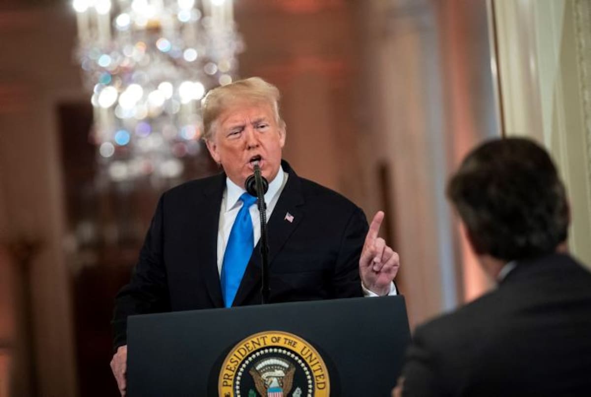 La secretaria de prensa de la Casa Blanca dijo que "se trata simplemente de más lucimiento de la CNN y nosotros nos vamos a defender enérgicamente de esa demanda". EFE.