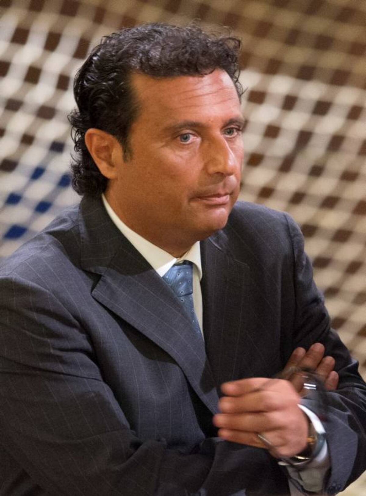 Francesco Schettino, capitán del Costa Concordia. AP Andrew Medichini