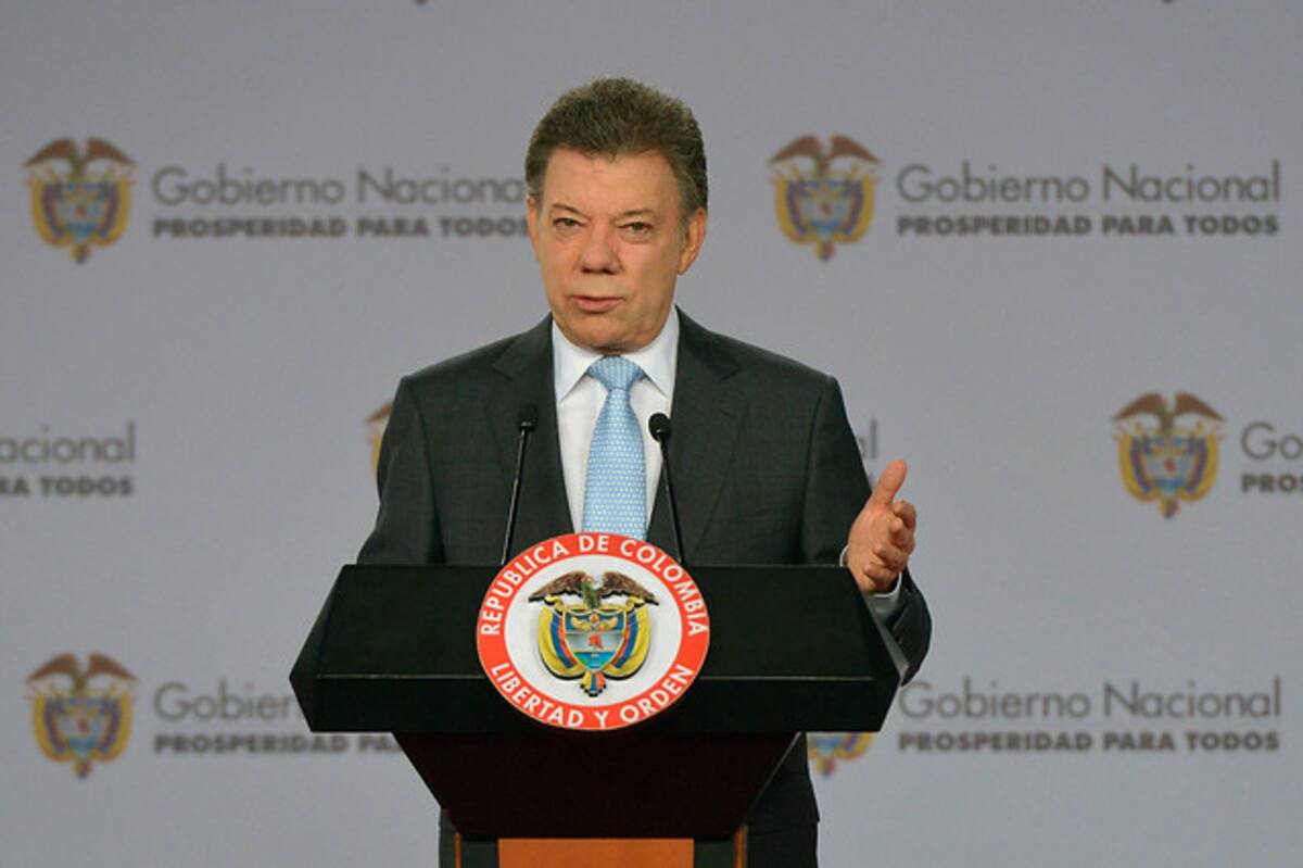 Juan Manuel Santos, presidente de Colombia, pidió celeridad a la Fiscalía en el caso. COLPRENSA