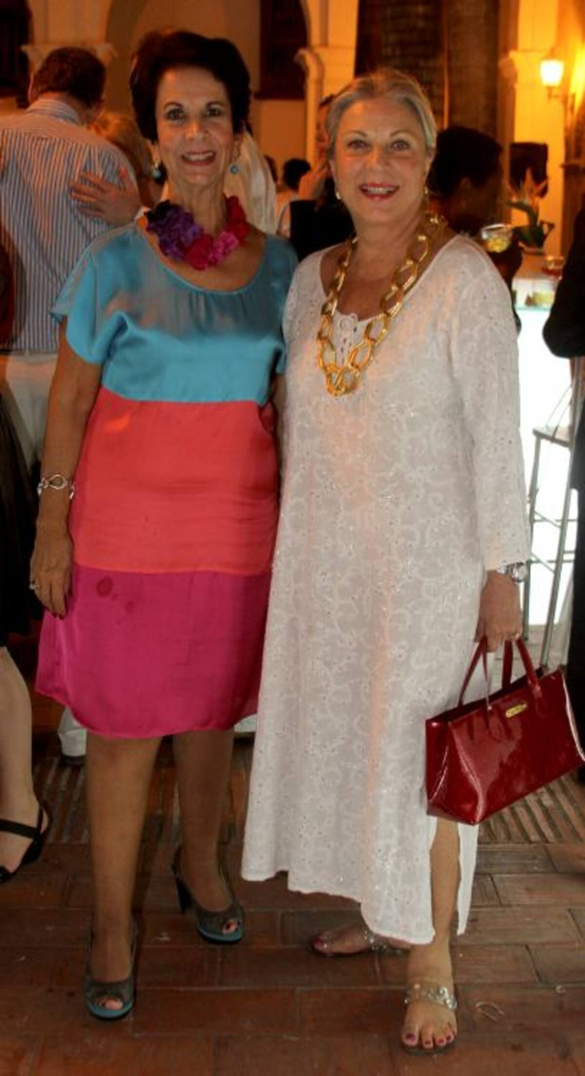 María Del Socorro Pinzón y Olga Pumarejo.
