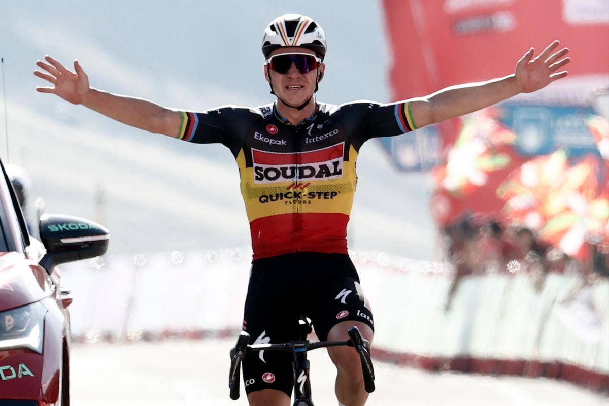 Video: Remco Evenepoel se adueñó de la etapa en la Vuelta a España