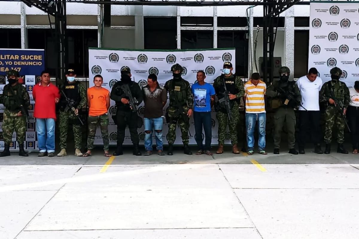 Propinan nuevo y contundente golpe contra el Clan del Golfo en Sucre