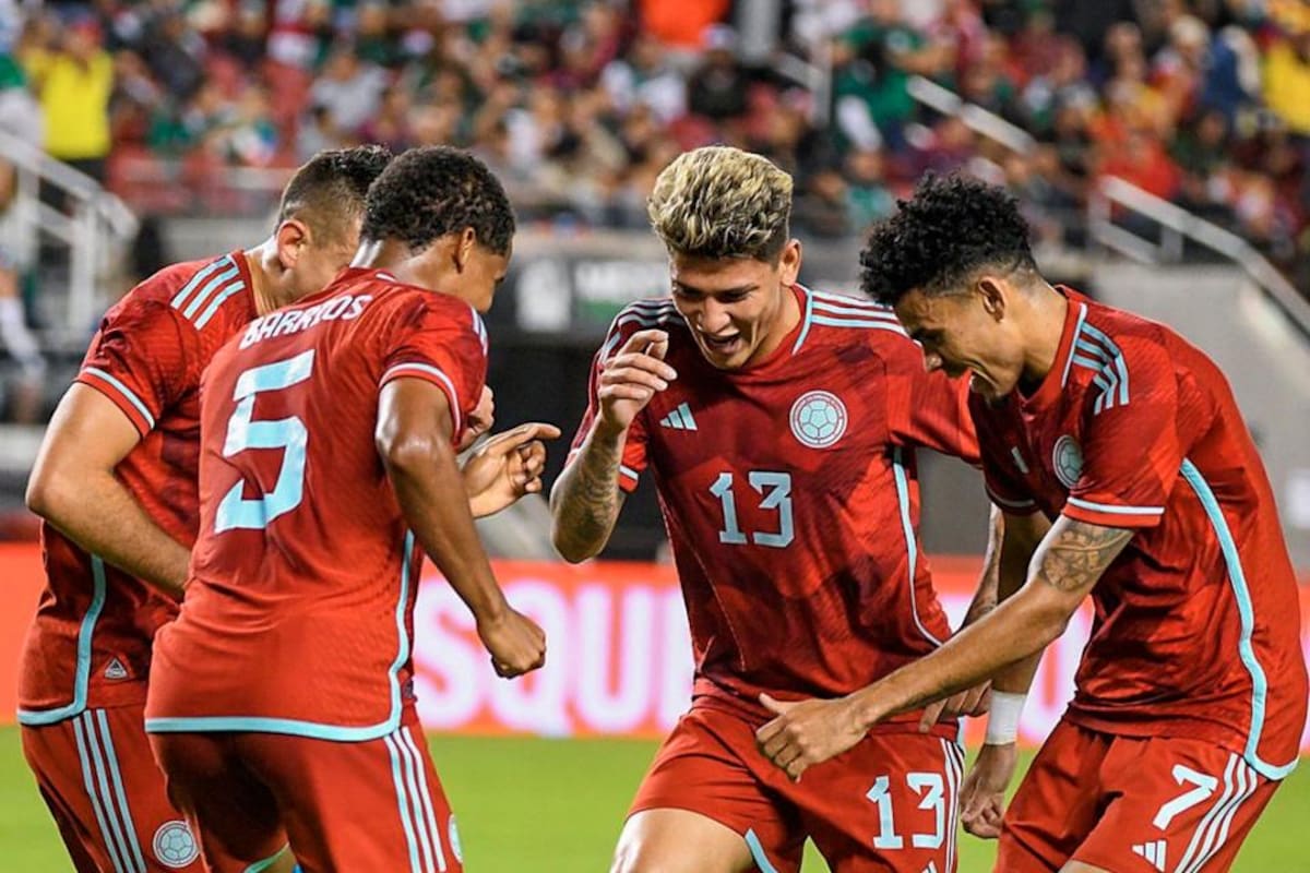 Video: Así celebró la selección Colombia el primer gol de Wílmar Barrios