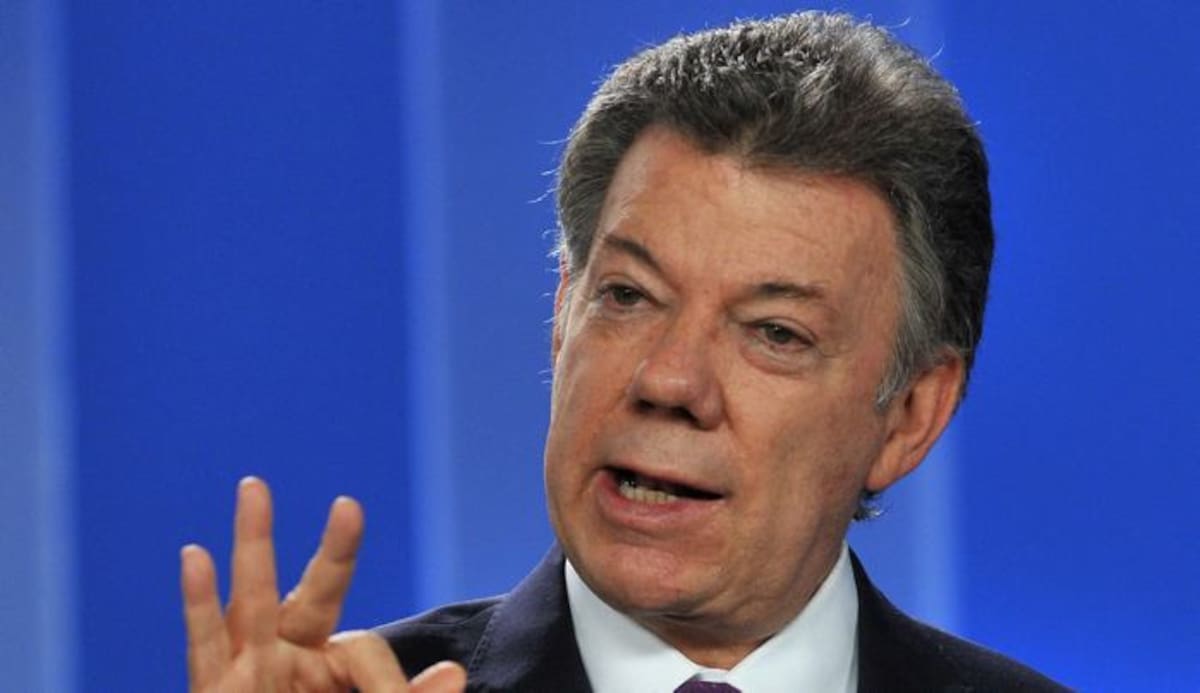 Juan Manuel Santos, Presidente de Colombia AFP