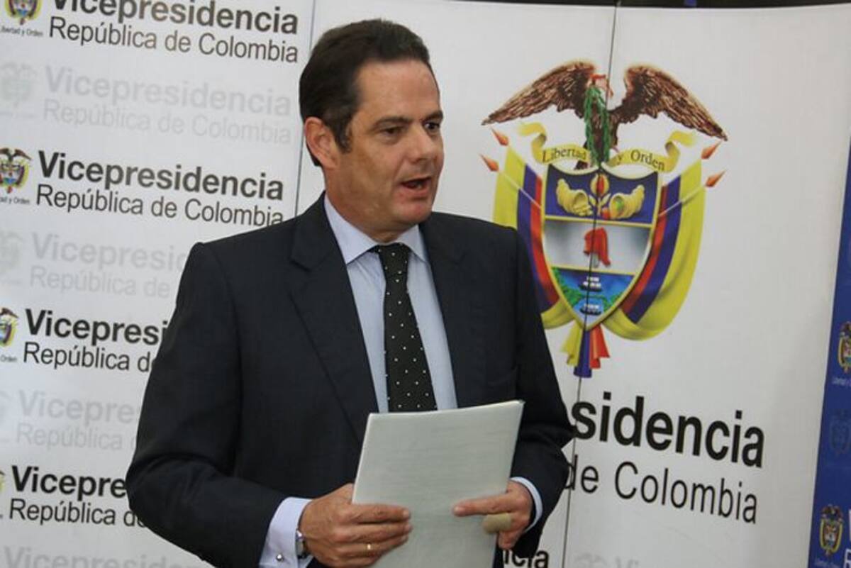 Vicepresidente de la República, Germán Vargas Lleras. Colprensa.