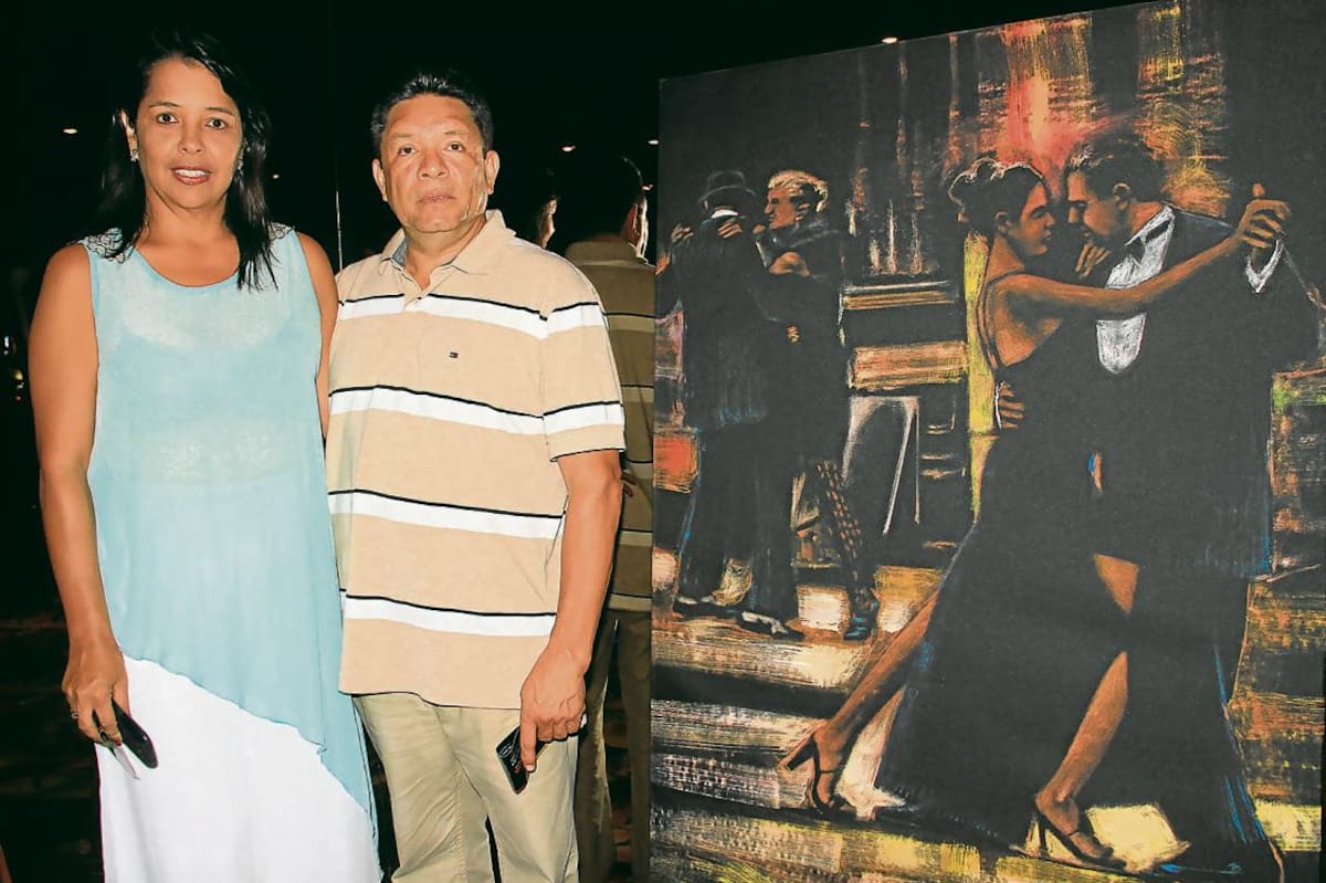 Patricia Monsalvo y Carlos Canchila.