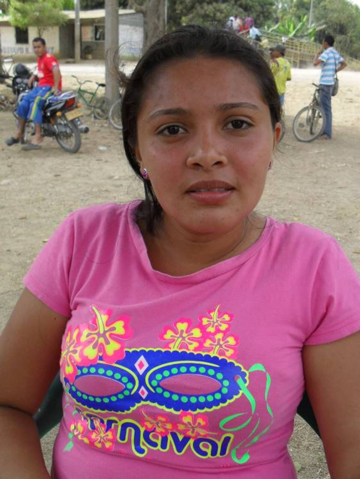 Keyla Almanza una de las dirigentes del evento deportivo en Cereté.