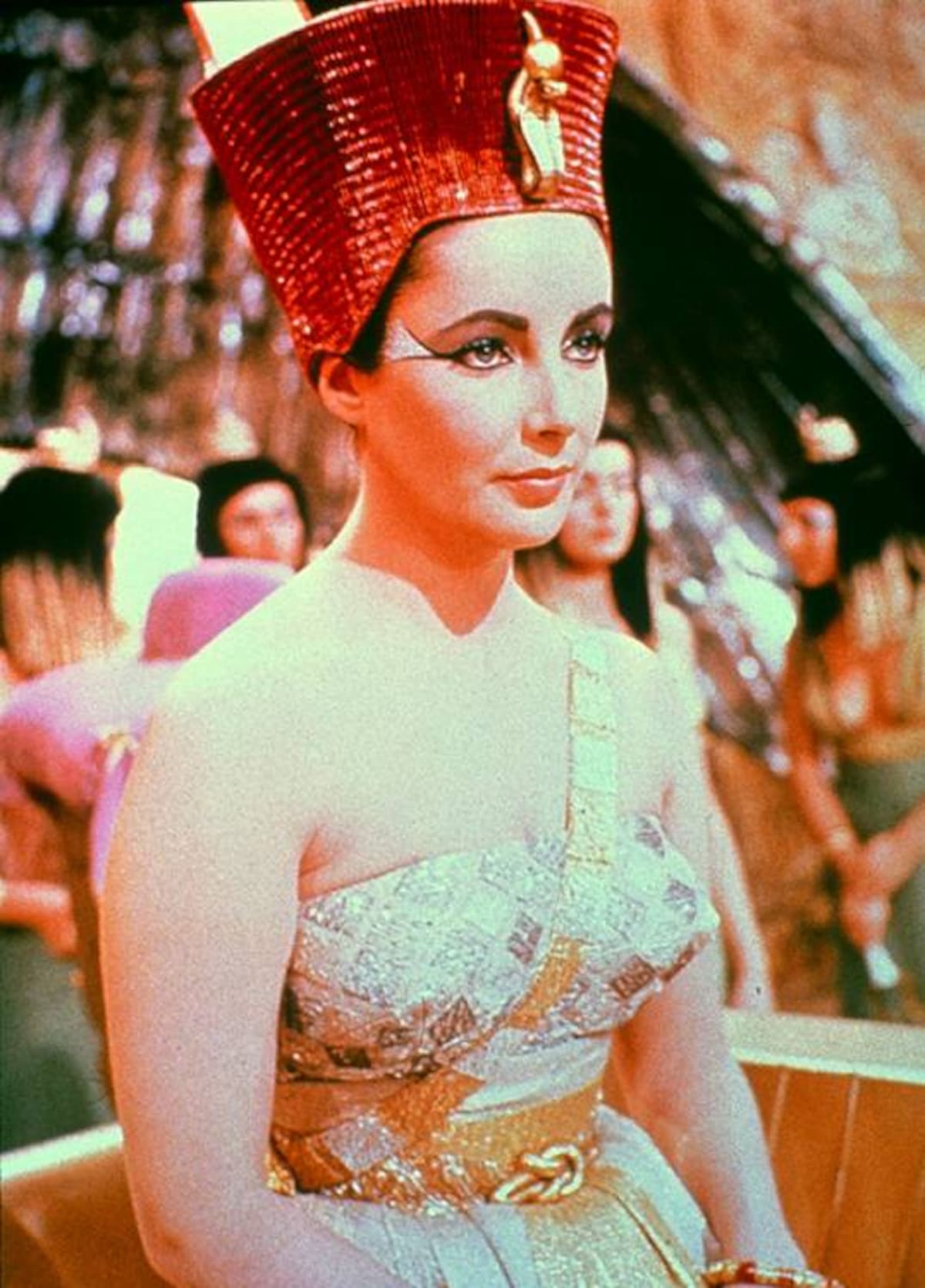 Elizabeth Taylor en Cleopatra. Cortesía