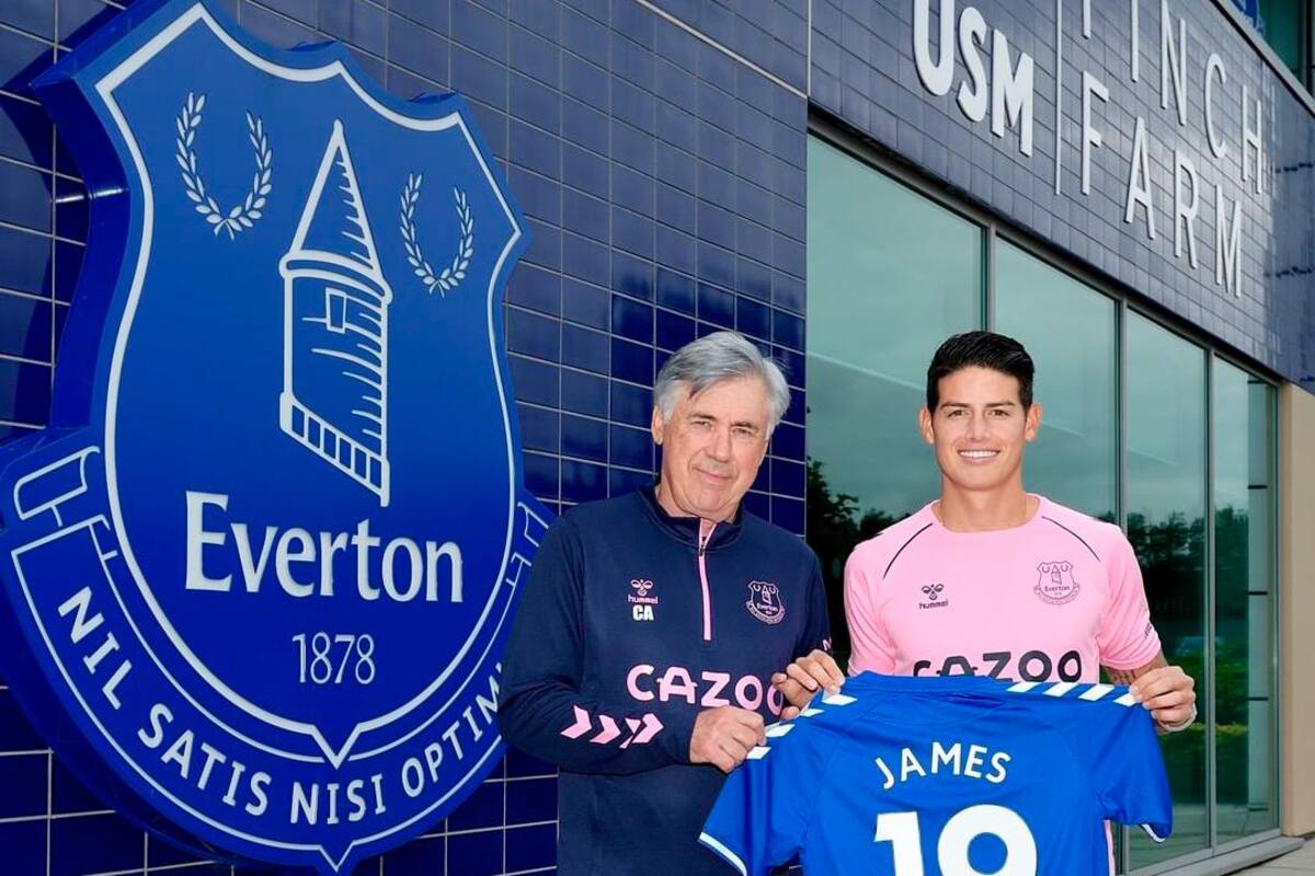 James Rodríguez listo; expectativa total por debut