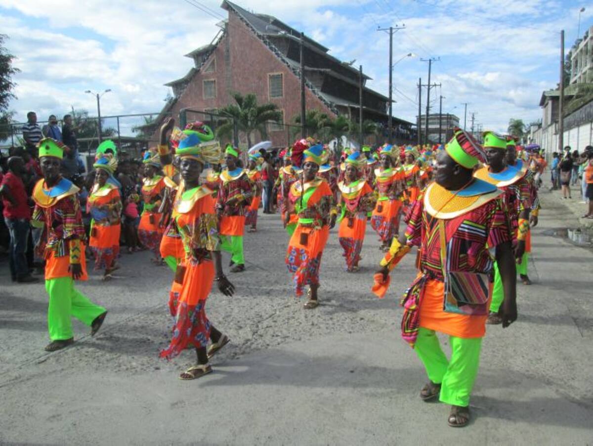 Motivos que recuerdan a los antepasados africanos. FOTO: RUBÉN DARÍO ÁLVAREZ