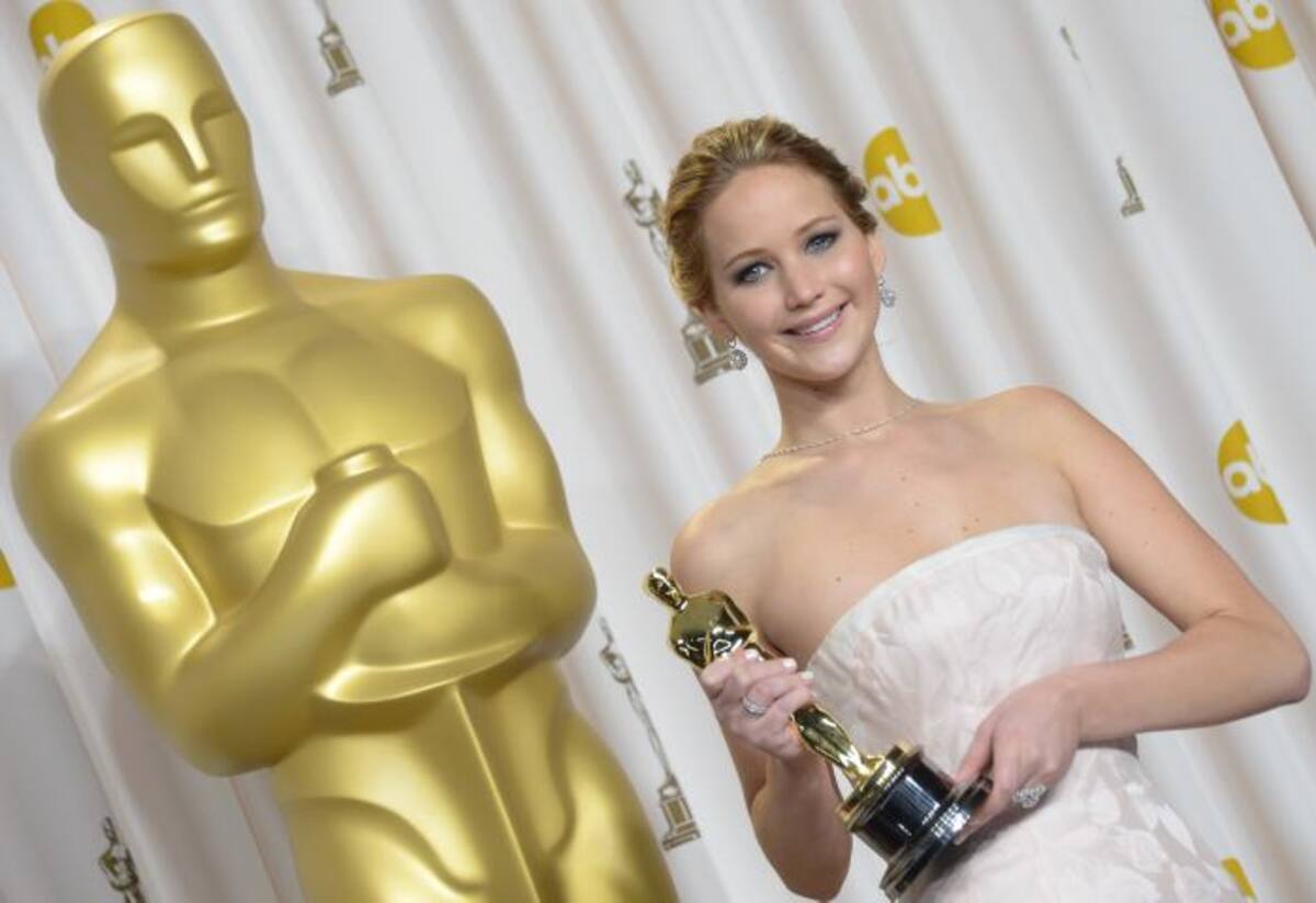 Jennifer Lawrence obtuvo el Óscar a Mejor actriz por “Silver Linings Playbook”. AFP JOE KLAMAR
