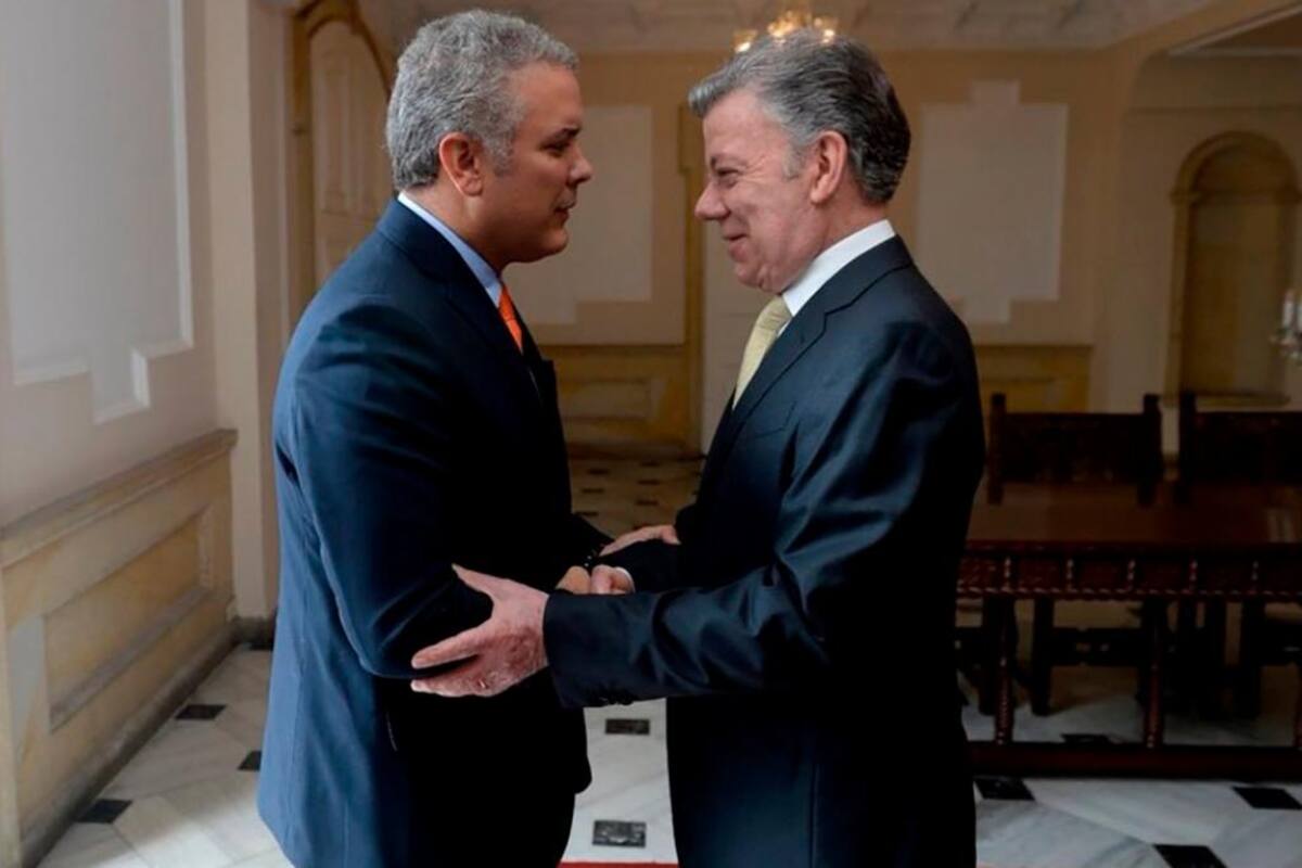 Duque desmiente a Santos en polémica sobre inmunidad para Uribe en EE.UU.