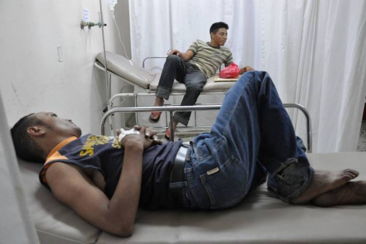 Luis Hernando Espinosa Carrascal, joven presuntamente agredido por agentes de la Policía Nacional.