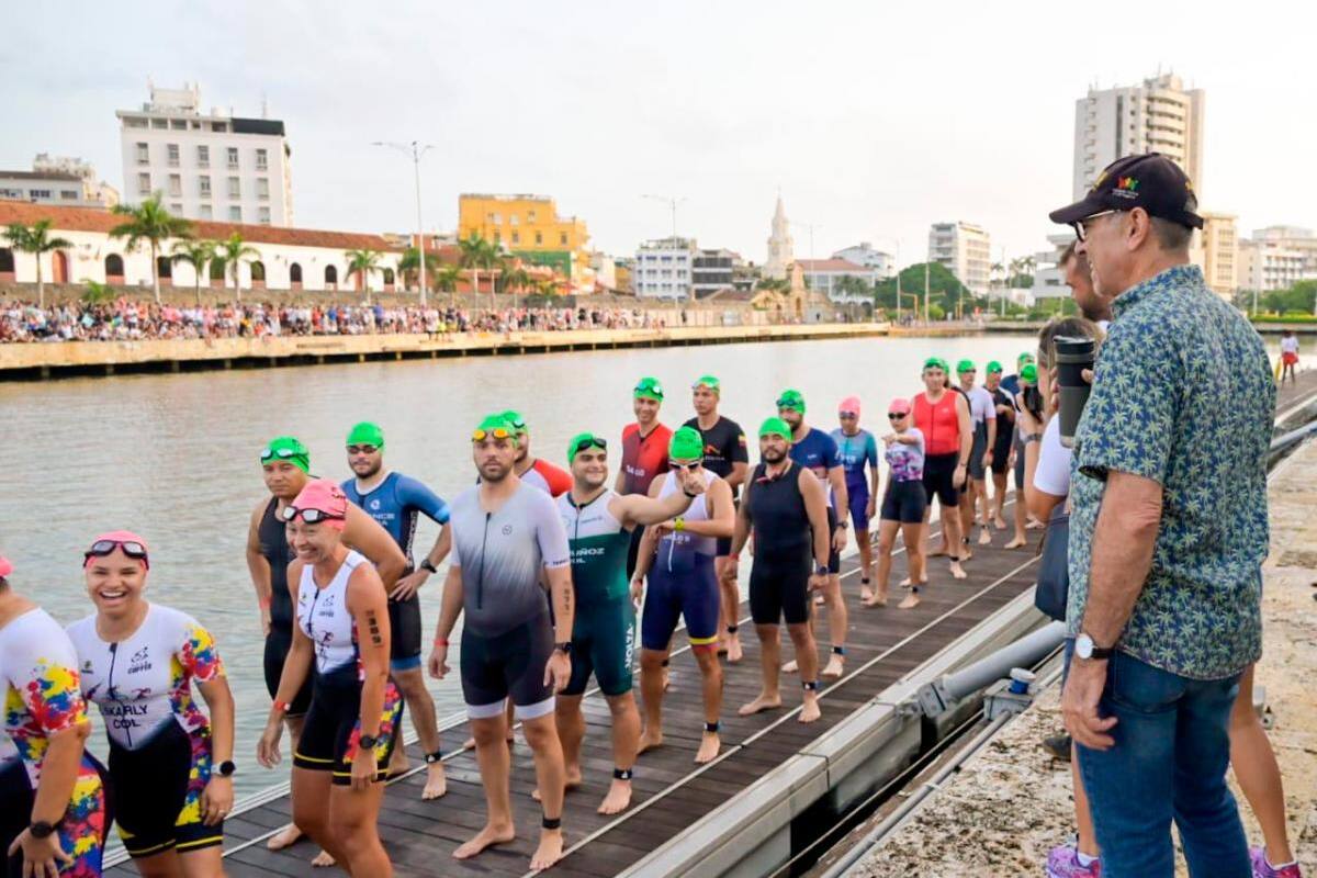 Triathlon Colombia ratifica a Cartagena como destino deportivo a nivel mundial