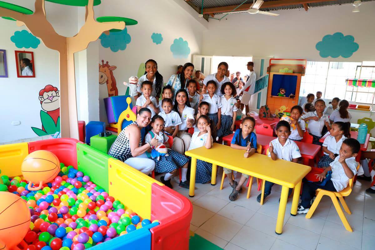 Entregan ocho ludotecas en diferentes municipios de Bolívar