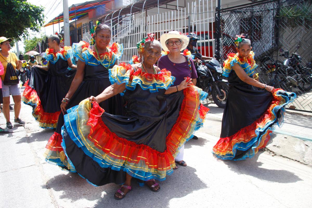 ¿Más de 100 años? Así festejaron en la Piedra de Bolívar