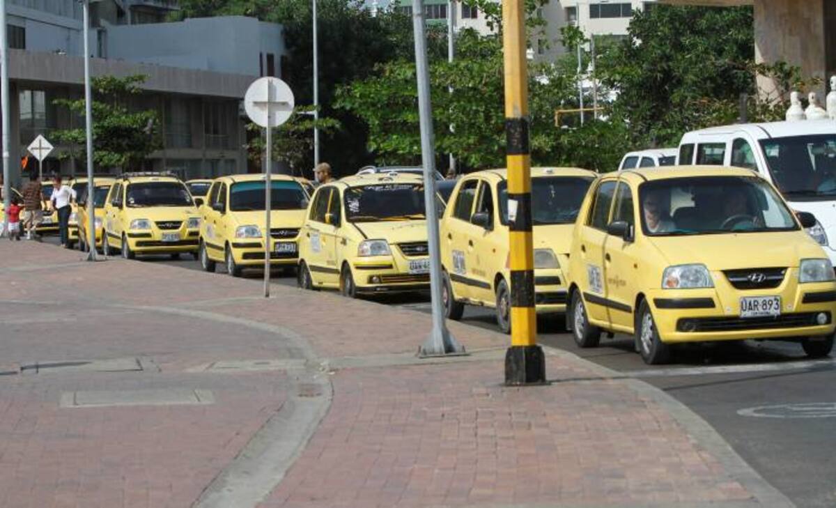 Según el Administrativo de Tránsito y Transporte (DATT), en Cartagena ruedan 5.587 taxis. AROLDO MESTE ALCÁNTARA - EL UNIVERSAL