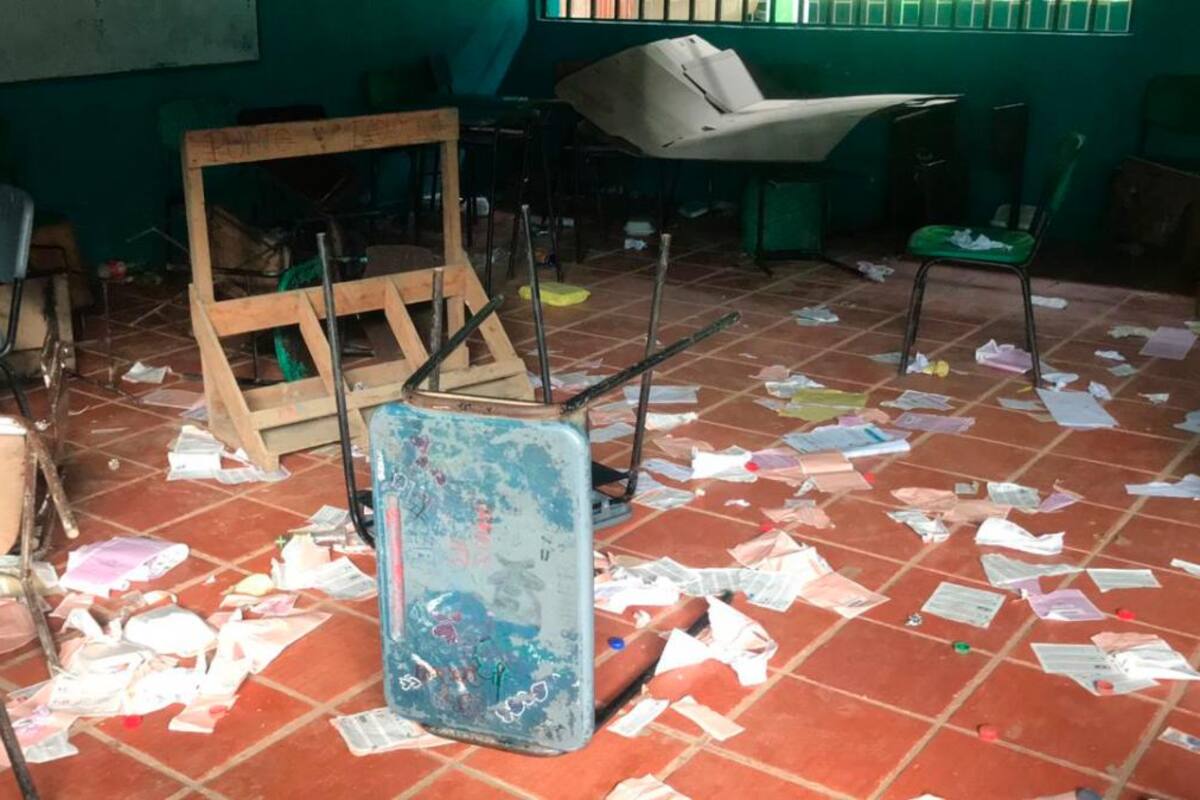 Toque de queda en Achí tras disturbios luego de elecciones