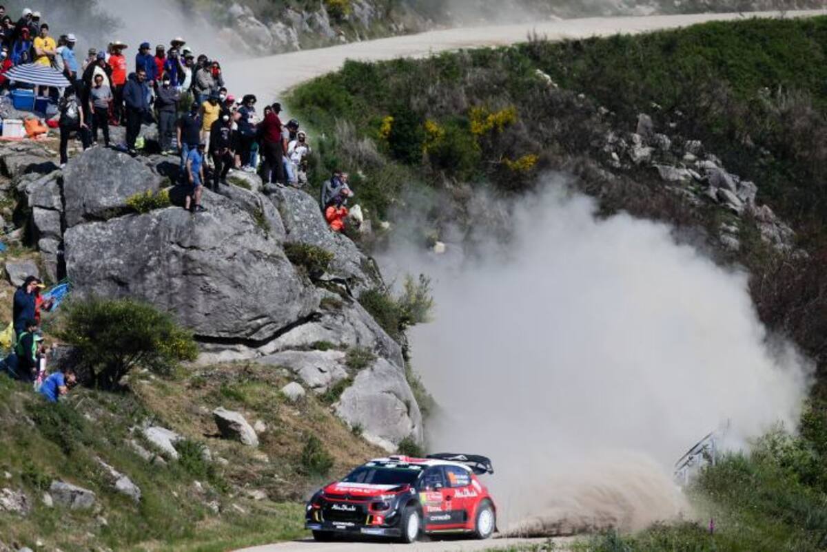 Neuville sigue líder del Rally de Portugal EFE JOSE COELHO