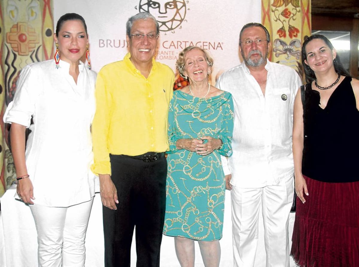 Eleonora Ramos, Jorge Dávila Pestana, Yolanda Pupo de Mogollón, Germán Venegas y Carolina Barrios. FOTOS MARUJA PARRA/EL UNIVERSAL/