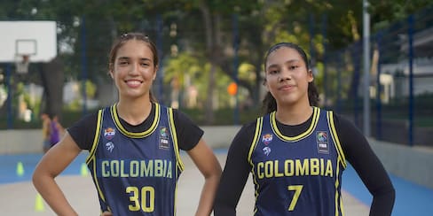 Keren Bertel y María Elisa Millán están listas para el Mundial FIBA-Sub17