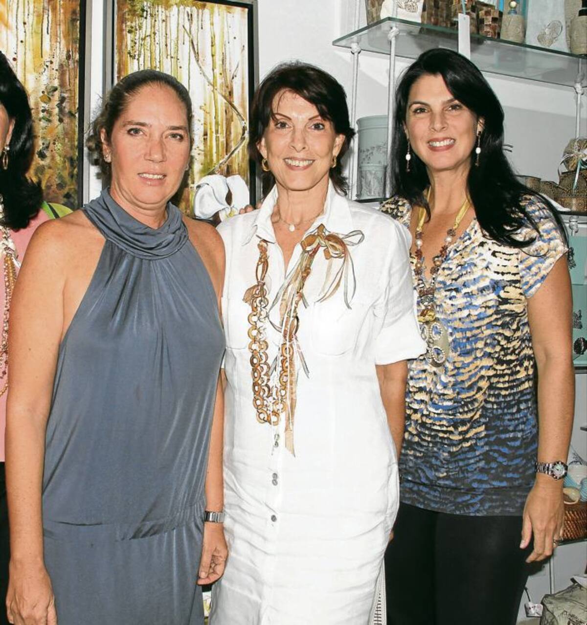 Moraima Faciolince, Lucy de Borda y Sandra Borda. fotos Zenia Valdelamar/El Universal/