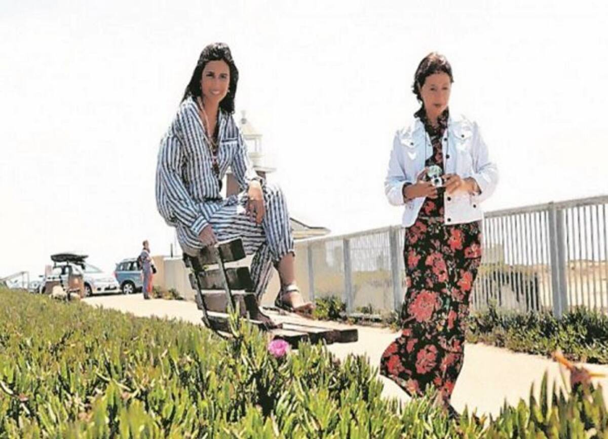 Saray Bechara, candidata de Córdoba al Reinado Nacional de la Belleza, en compañía de su madre Ilse Bechara. //