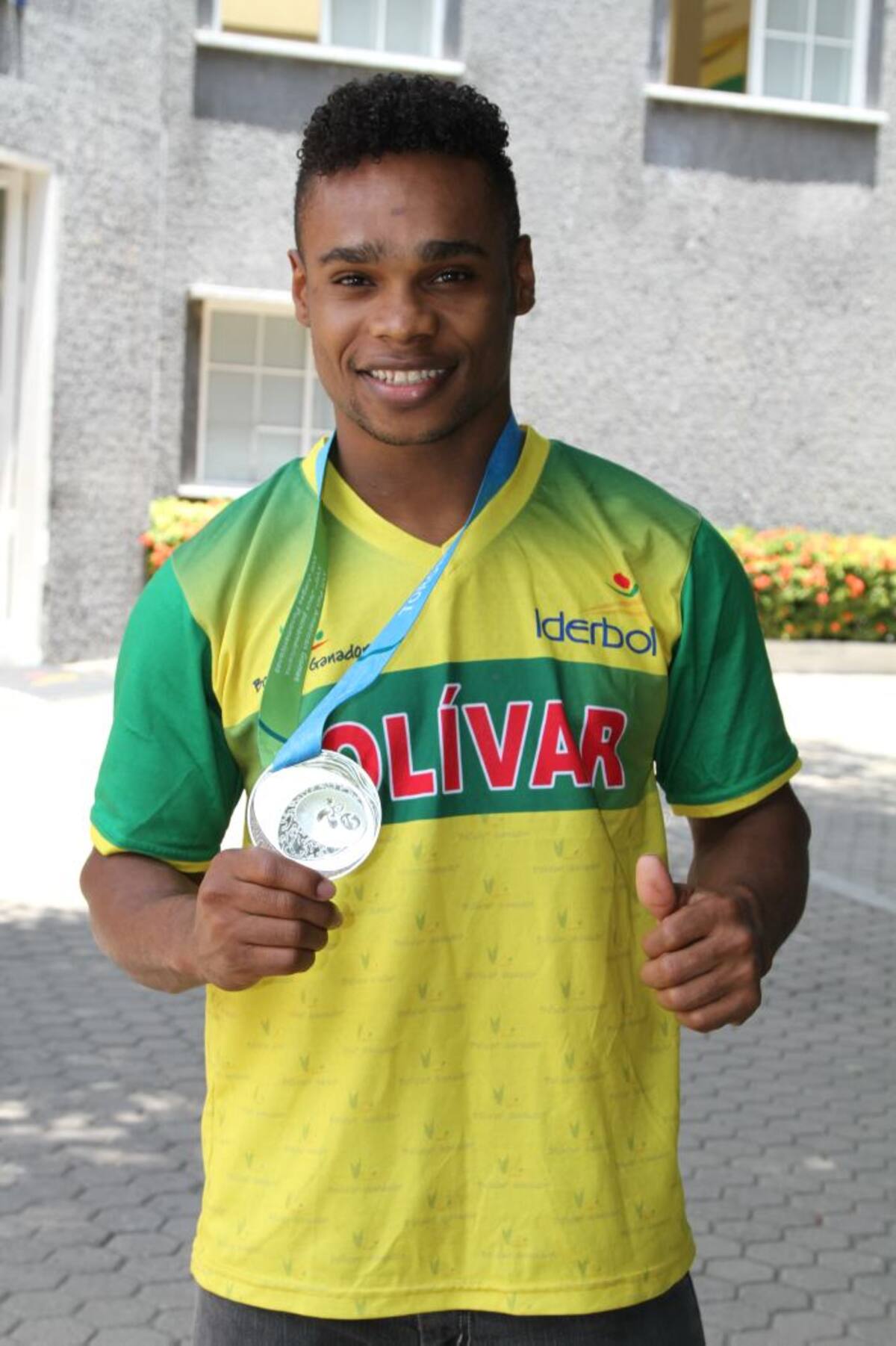 Francisco Mosquera, pesista del registro de Bolívar. Archivo