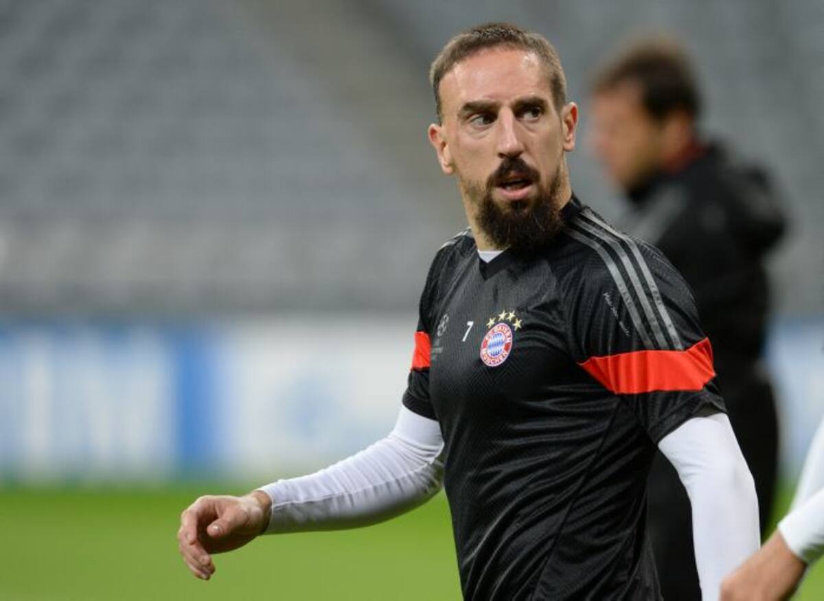 Ribery. AFP CHRISTOF STACHE