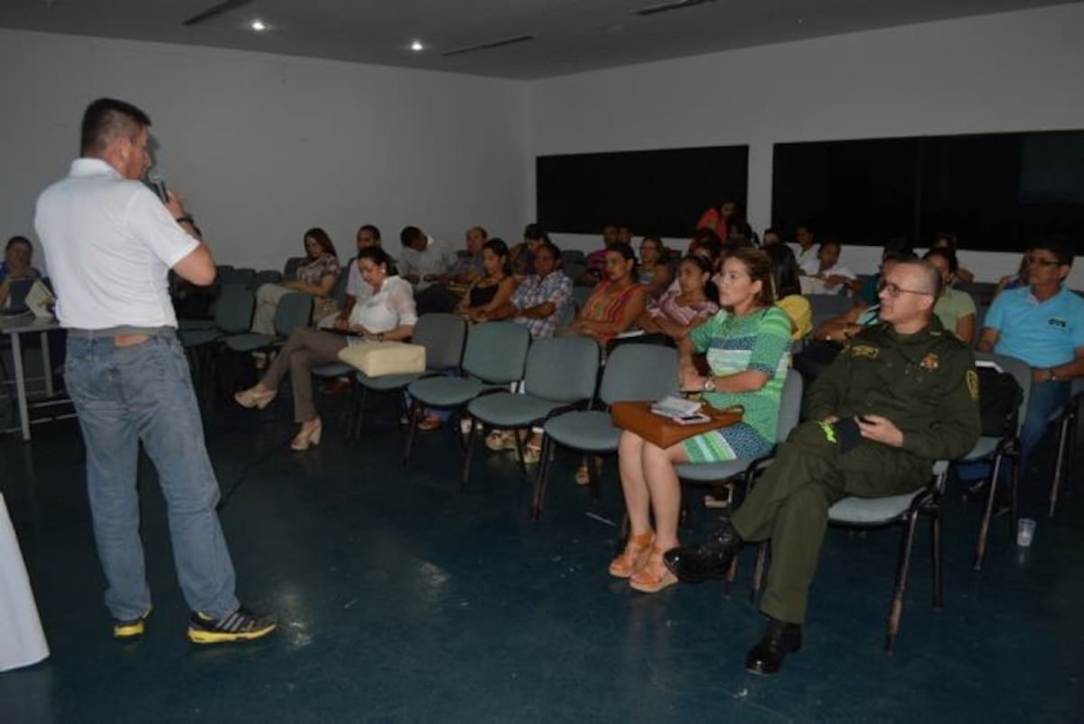Acto de socialización de la escogencia de Córdoba como sede del encuentro nacional del adulto mayor. NIDIA SERRANO / EL UNIVERSAL