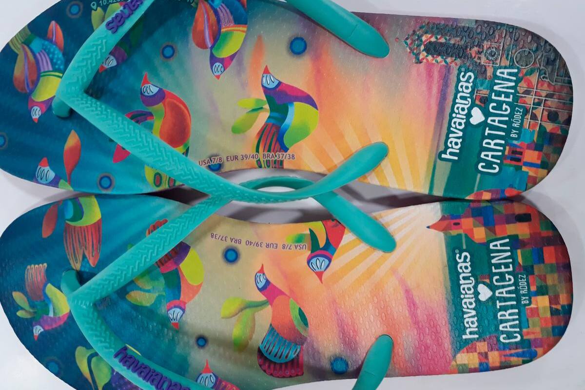 Cartagena, un mercado atractivo para sandalias playeras